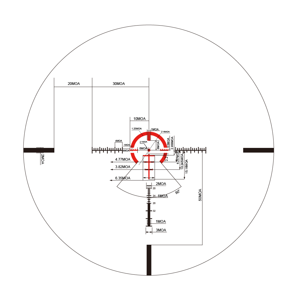 BLACKBEAST 1-10X24 SFP RW21 - obrazek 6