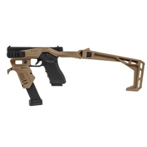 Konwersja Recover Tactical 20/20N Stabilizer Stock Pro Kit + MG9 Grip do pistoletów Glock - Tan